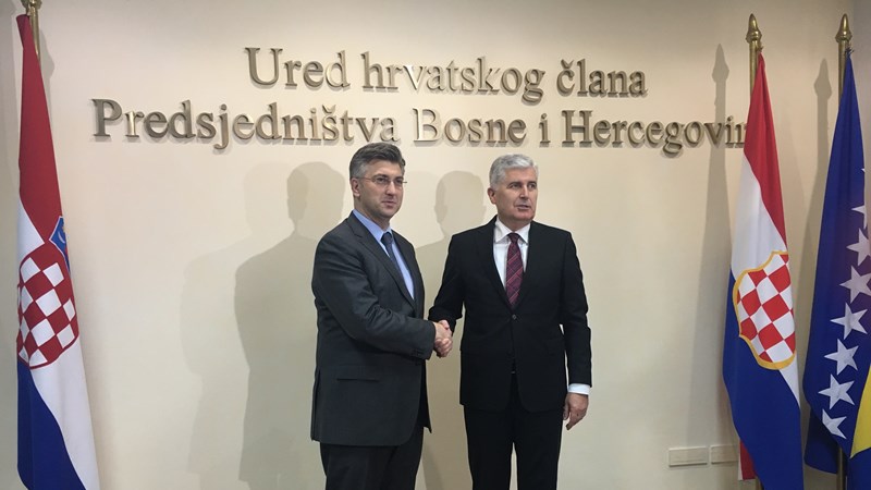 Predsjednik Vlade Plenković u Mostaru: Vodimo računa o konstitutivnosti i ravnopravnosti hrvatskoga naroda u BiH